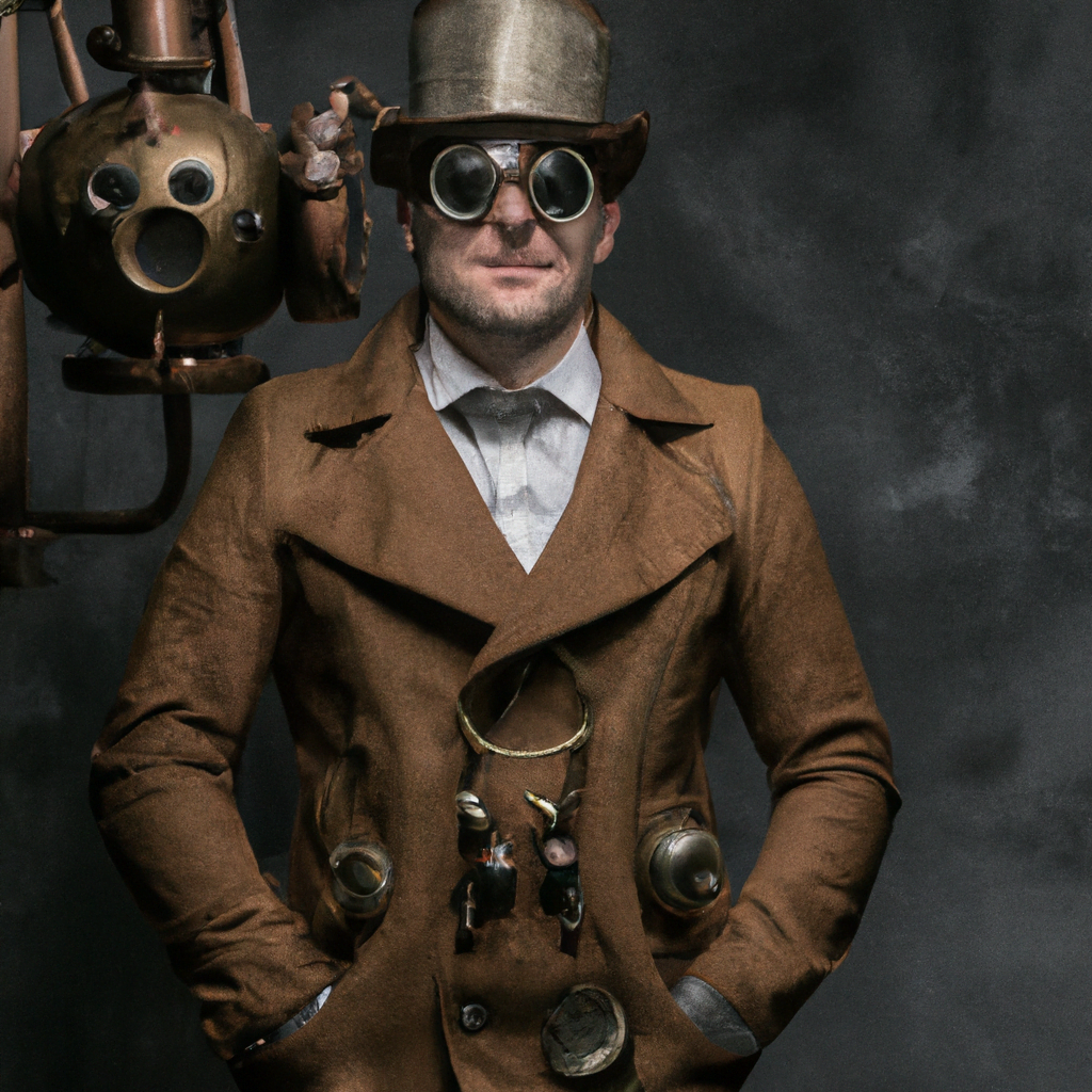 gestor de tráfego steampunk