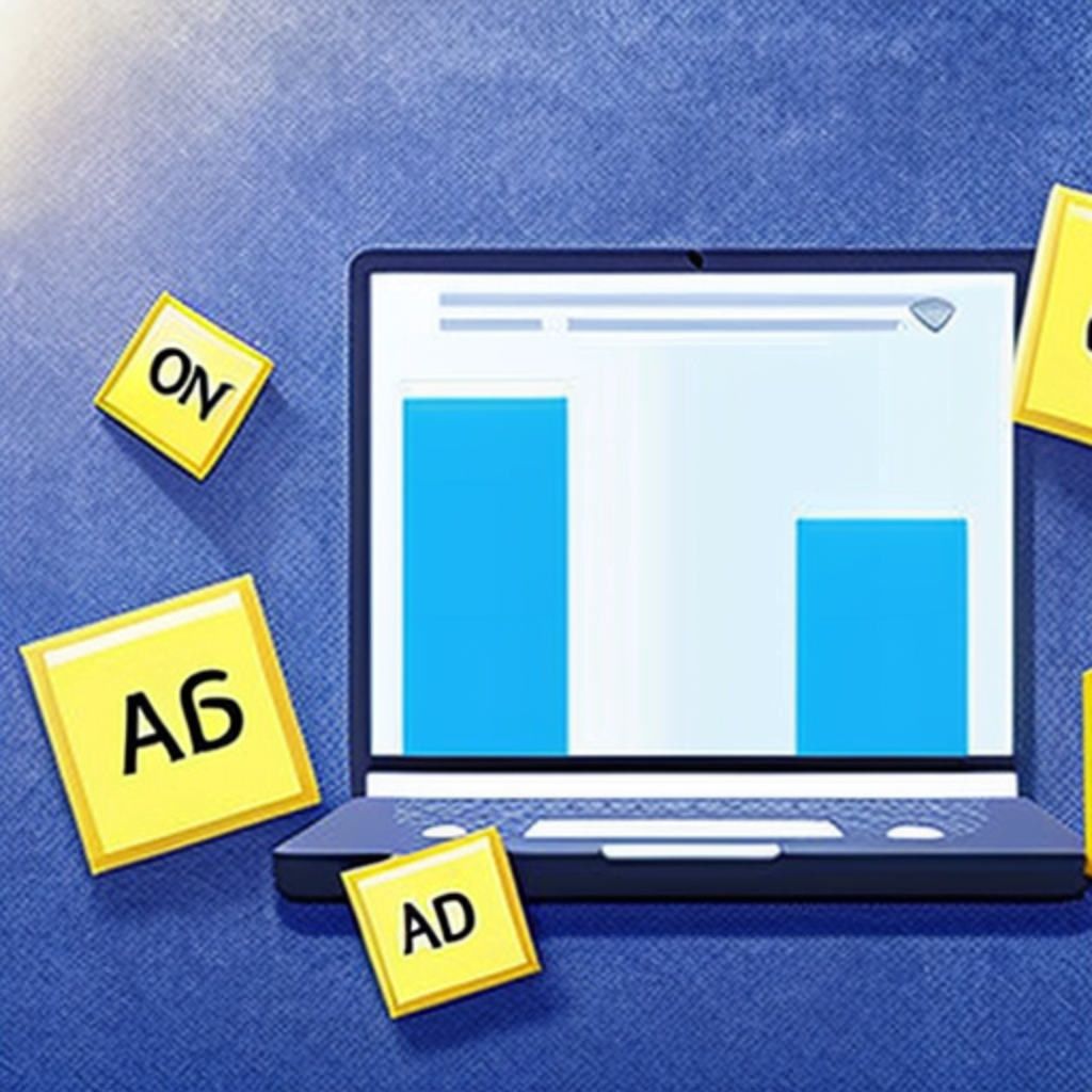 Imagem da tela de um computador com post it saindo dela